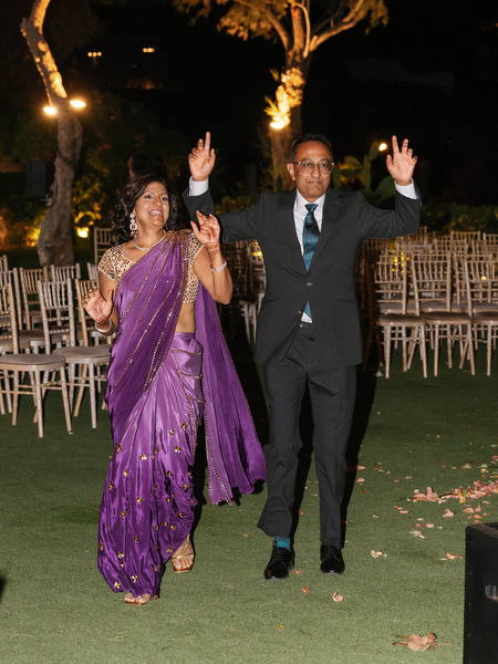 Guests dancing under fairy lights at Island Resort the Residence Athens Riviera