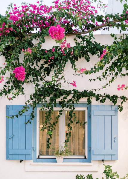 Cycladic architecture in Antiparos Greece wedding setting.