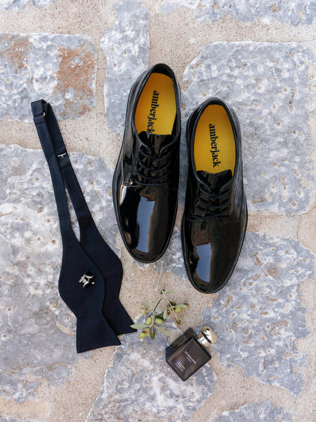 Groom details for Aria Estate destination wedding in Greece