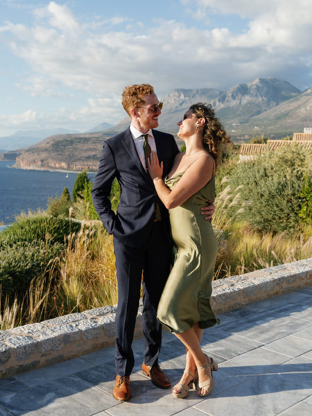 Golden hour guest portrait at Aria Estate destination wedding