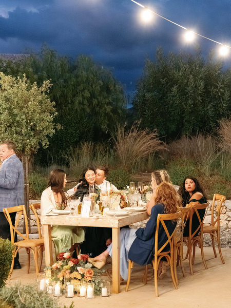 Luxury wedding reception at Aria Estate in the Peloponnese