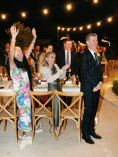 Wedding celebration at Aria Estate destination wedding