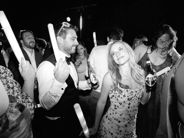 Bride and groom dancing at Aria Estate destination wedding