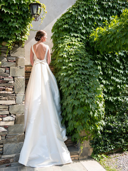 Bride portrait at luxury wedding Kinsterna Hotel Monemvasia.
