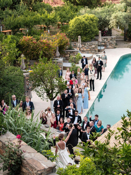 Kinsterna Hotel Monemvasia destination wedding setting.
