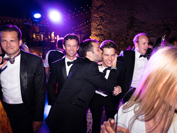 Dance floor party at Kinsterna Hotel Monemvasia reception.