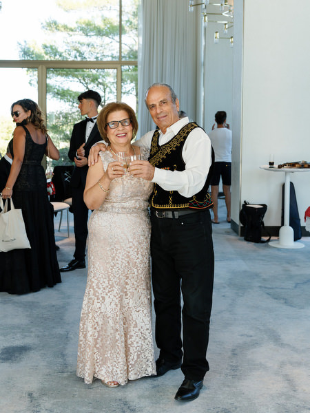 Guests dancing during traditional wedding celebrations at Four Seasons Astir Palace