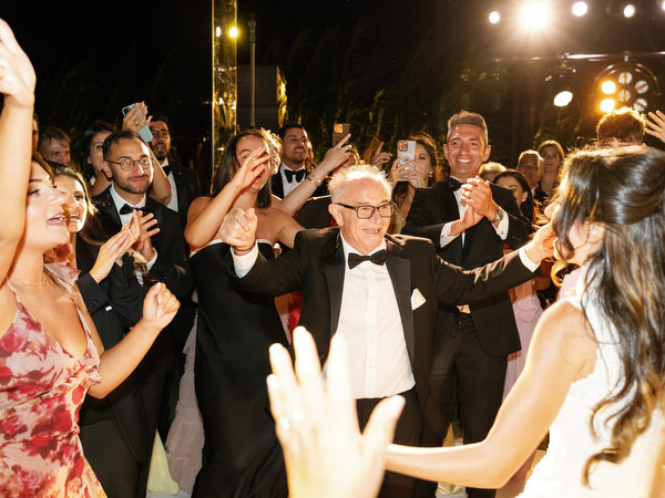 Athens Riviera luxury wedding party at Island Resort