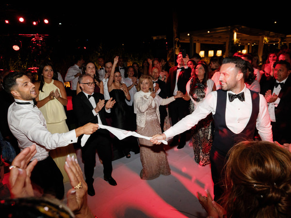 Athens Riviera luxury wedding dance floor celebration