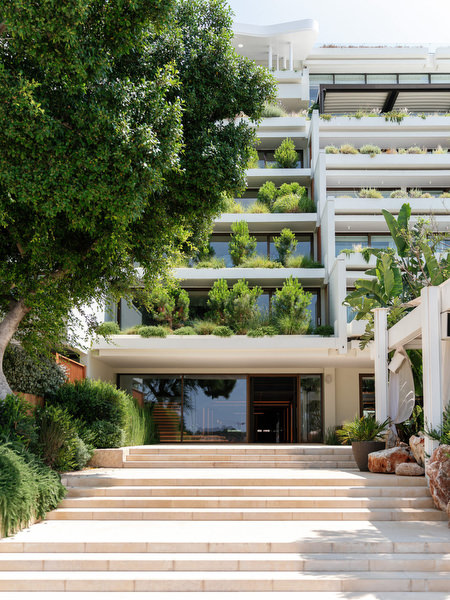 Four Seasons Astir Palace hotel exterior in Athens Riviera.