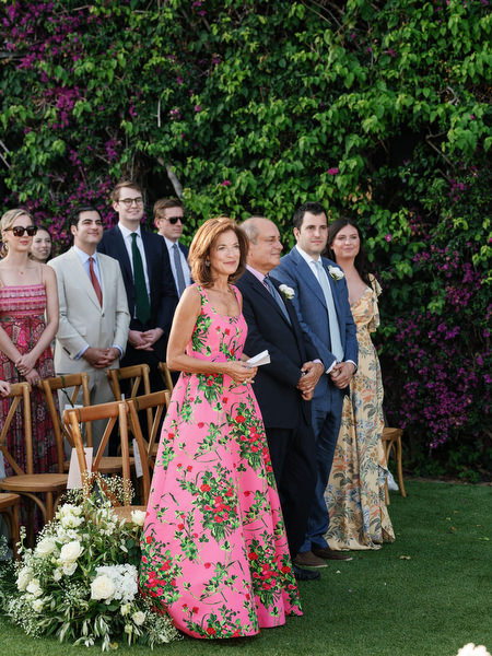 Guests during ceremony at Island Resort Athens Riviera.